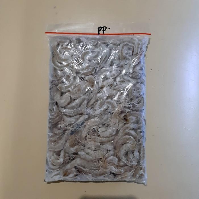 Udang tambak beku tanpa kepala size sedang 500 gram