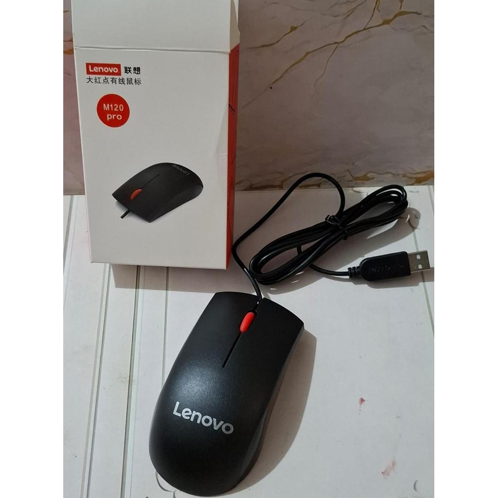 Mouse Lenovo M120 Pro Kabel Mouse Usb