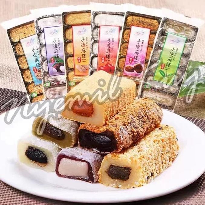 Yummy Yuki & Love Japanese Style Mochi - Kue Moci Aneka Rasa Teh Hijau Rasa Kacang Rasa Kacang Merah
