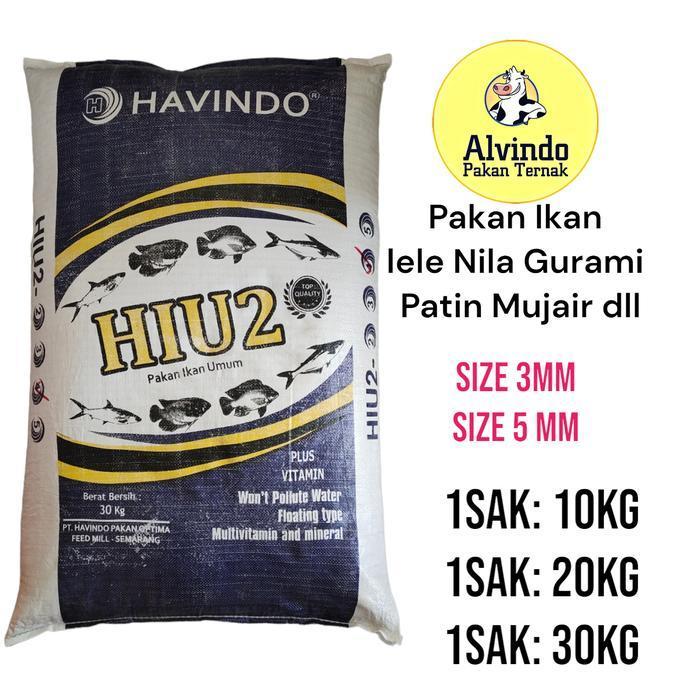 Pelet Pakan Ikan Lele 20kg/Nila/Patin/Gurami/Hiu 2/1Sak 20kg