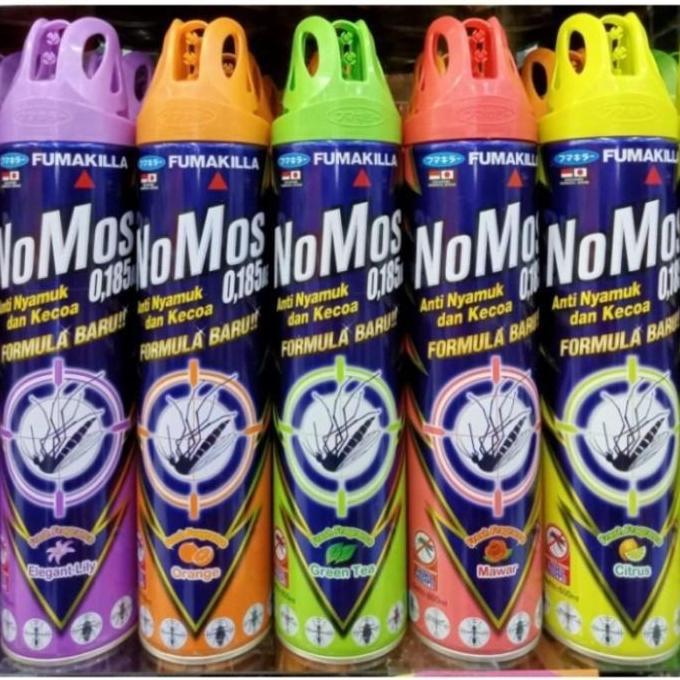 Nomos Obat Nyamuk Aerosol 600ml - Obat Nyamuk Semprot Ampuh