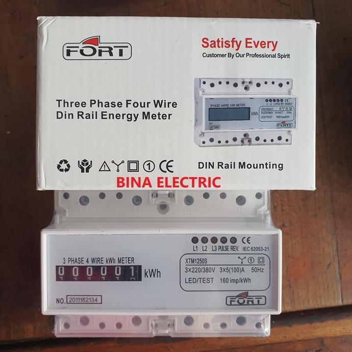 Terbaru.. Kwh Meter 3 Phase Analog Xtm1250S Analog Direct / Kwh Meter 3P Analog