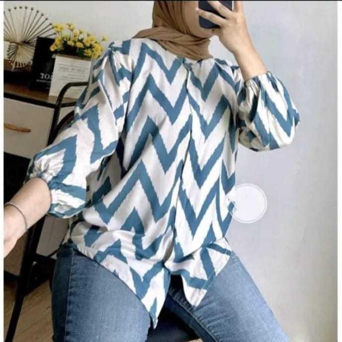 Termurah [Terlaris] Kemeja Rayon Motif - Kemeja Rayon Viral - Kemeja Rayon Bestseler - Kemeja Rayon 