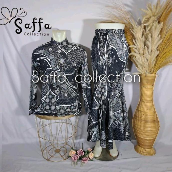 COUPLE BATIK KEMEJA ROK DUYUNG / KEMEJA BATIK COUPLE / BATIK COUPLE KEMEJA COUPLE ROK / COUPLE