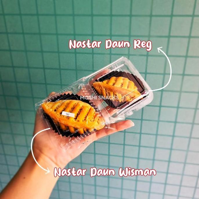 Ready Kue Nastar Daun WISMAN Jumbo Asli Bangka Tanpa Pengawet Cookies Nastar