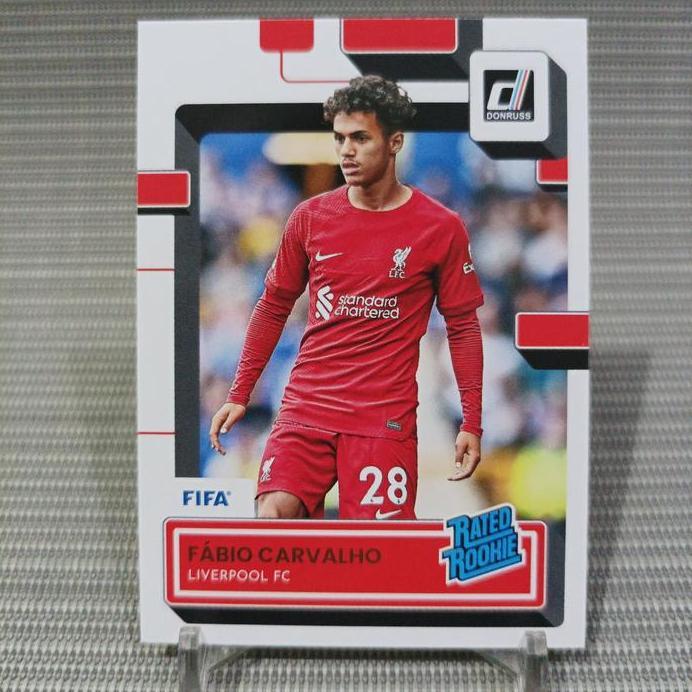Donruss soccer 22-23 rated rookie fabio carvalho RC
