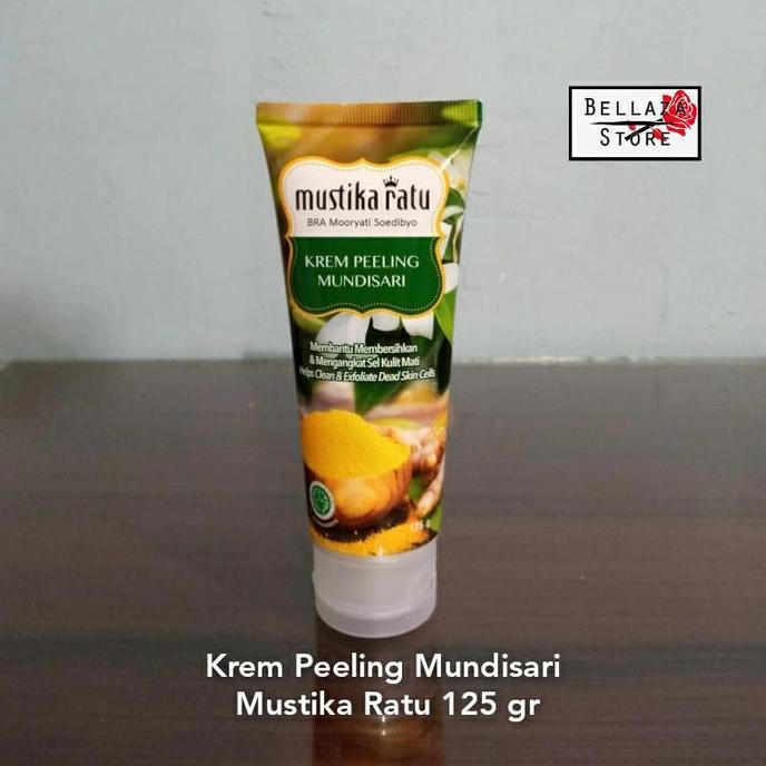 Krem Peeling Mundisari Mustika Ratu 125 gr / Lulur Scrub