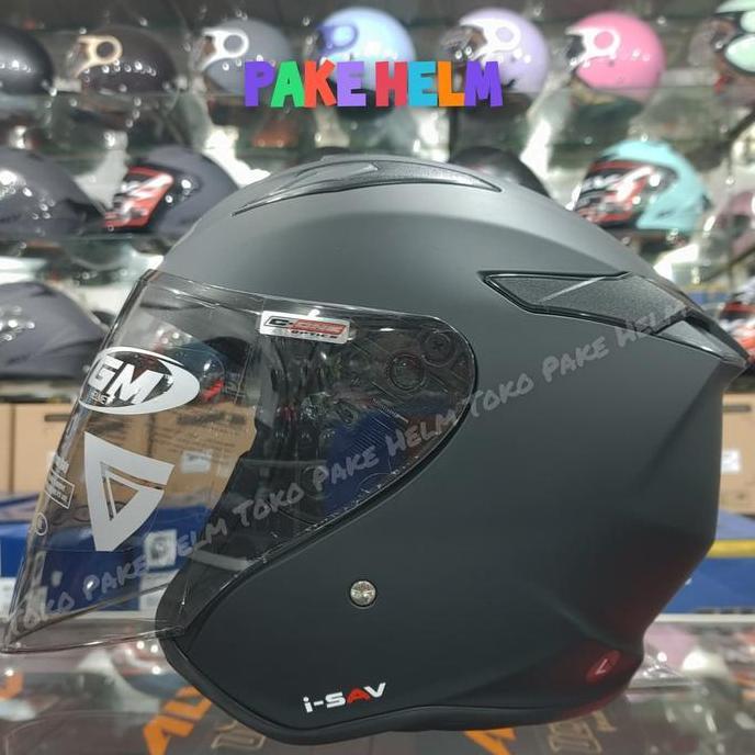 HELM GM KING FIGHTER ULTRA HITAM DOFF ORIGINAL