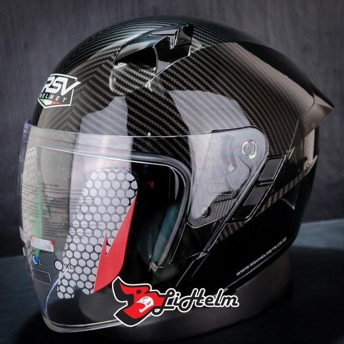 RSV HELM SV300 CARBON | BLACK | SV300 DOUBLE VISOR
