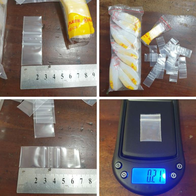 NEW plastik klip 2x3 atau klip plastik 2.5x3.5 putih tebal [terbaik][terlaris]