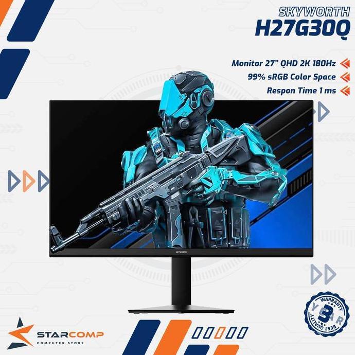 Skyworth H27G30Q 27 Inch QHD 2K IPS 180Hz Monitor Gaming