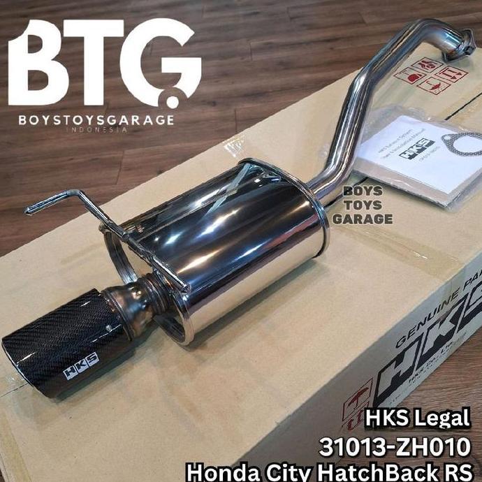 Knalpot HKS Honda City HB Hatchback RS 1.5 GN HKS Legal Muffler Ori terlaris