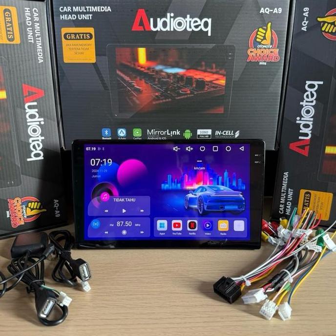 G_NADASULI - HEAD UNIT ANDROID AUDIOTEQ 2/64 GB ANDROID 10" INCH AUDIOTEQ RAM 2/64 GB ANDROID AUTO C