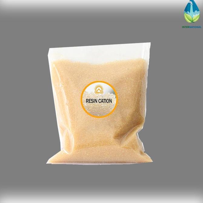 Gonew- Fluszo- Media Filter Air Resin Kation Untuk Filter Air Berkapur 500 Gram