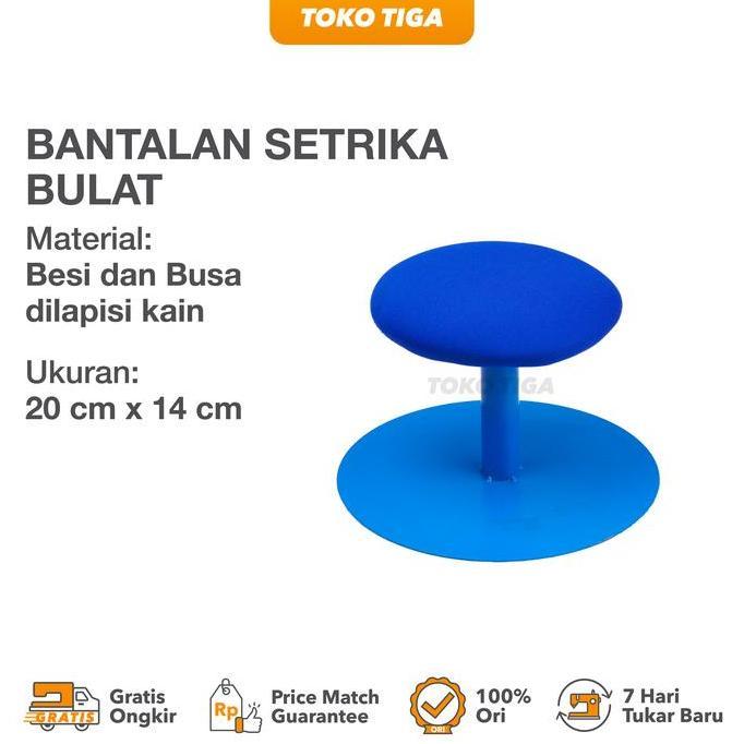 Promo Bantalan Setrika Bulat / Alat Bantu Setrika Tailor / Tailor'S Ham