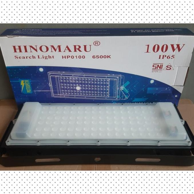 Promo Lampu Sorot Led -Flood Light Hinomaru 100 Watt Putih Dan Kuning