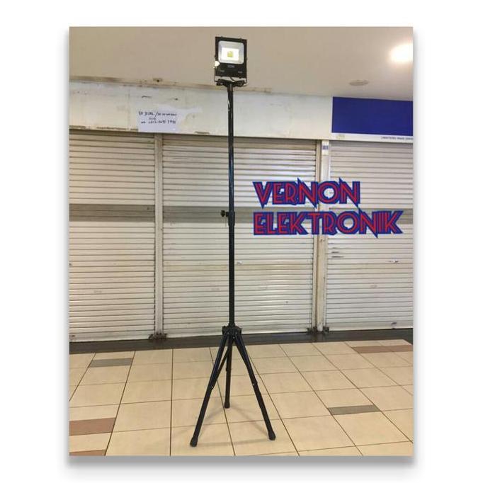 Promo Tiang Lampu/ Tripod Lampu Sorot,Tiang Portable Besi