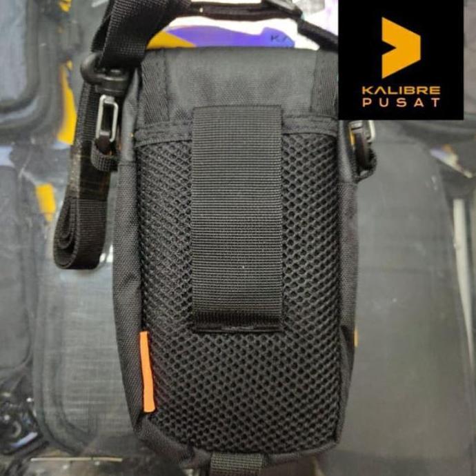 Kalibre Smartphone Case Tas Pinggang Handphone Tas Hp Tas Selempang Tas Pria Hitam