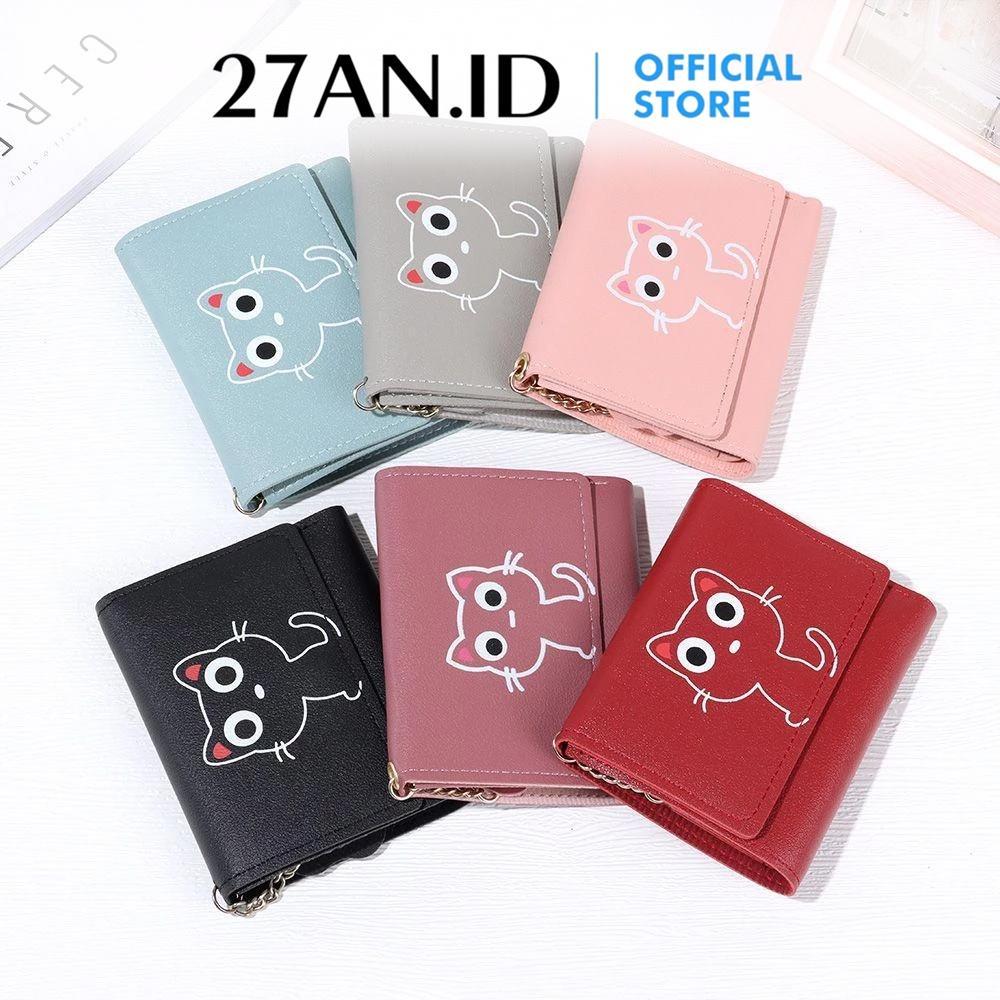 (27An.Id) Dompet Mini Wanita Q34 Dompet Lipat Wanita Real Pict