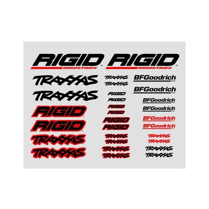 Sticker rc traxxas rigid short course Rc offroad