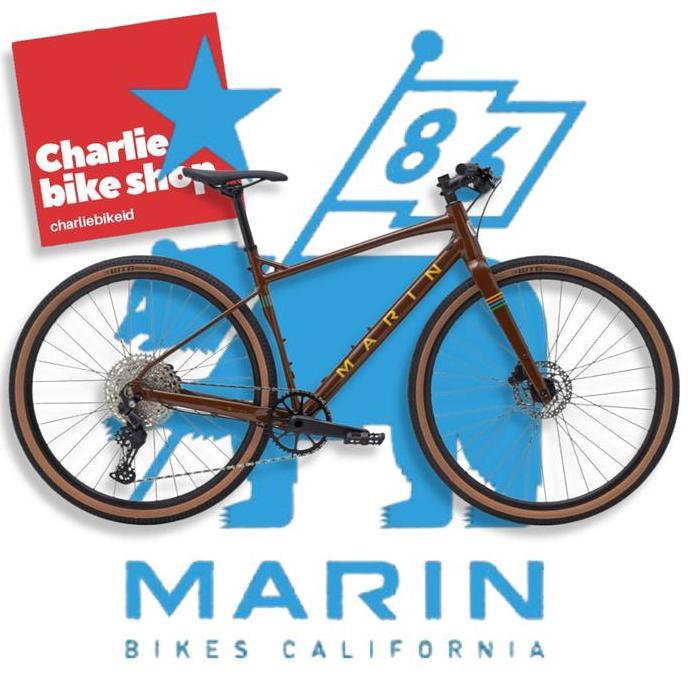 Hanandiastore / Fullbike Gravel Bike MARIN DSX 2 700c BROWN Diskon