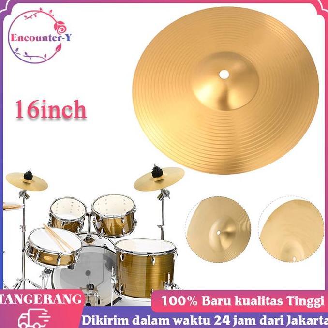 NEZGEFIG Crash Cymbal 16" Cymbal Rocket Crash Cymbal Drum Rocket By Harrier