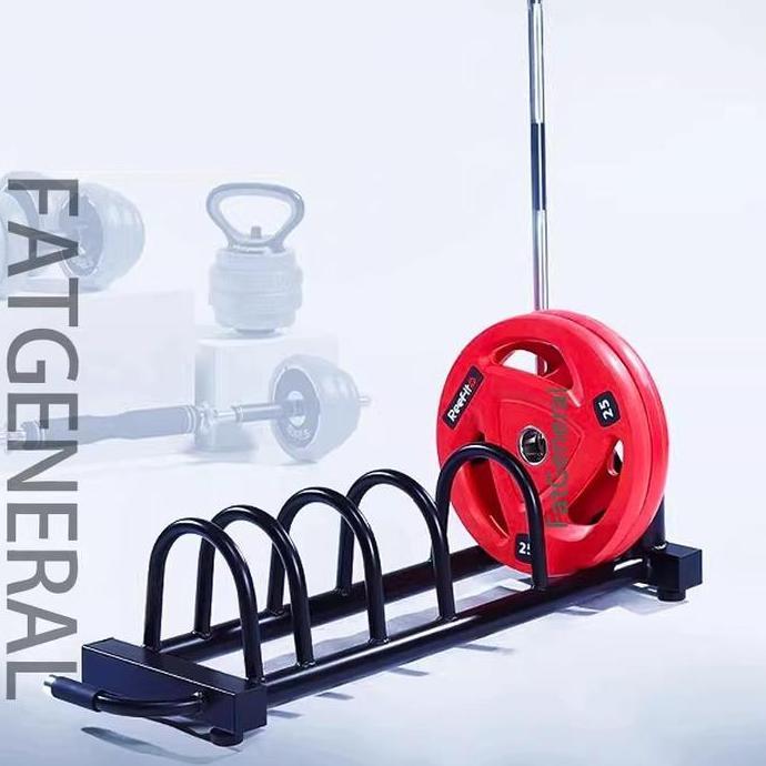 RELMARAMA Rak Barbel Dinding Gantung Rak Dinding Barbel Dumbell Olympic Bar Storage