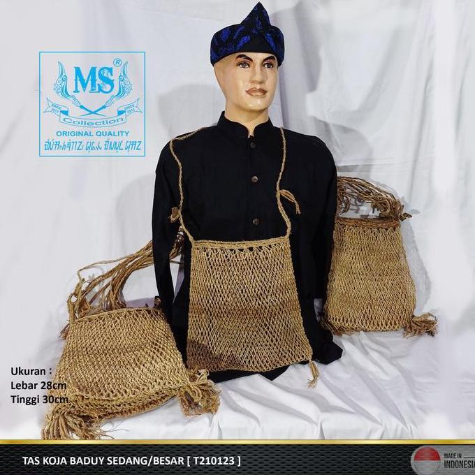 TAS KOJA BADUY BESAR [ T210123 ] Aksesoris busana adat pakaian adat pria KS