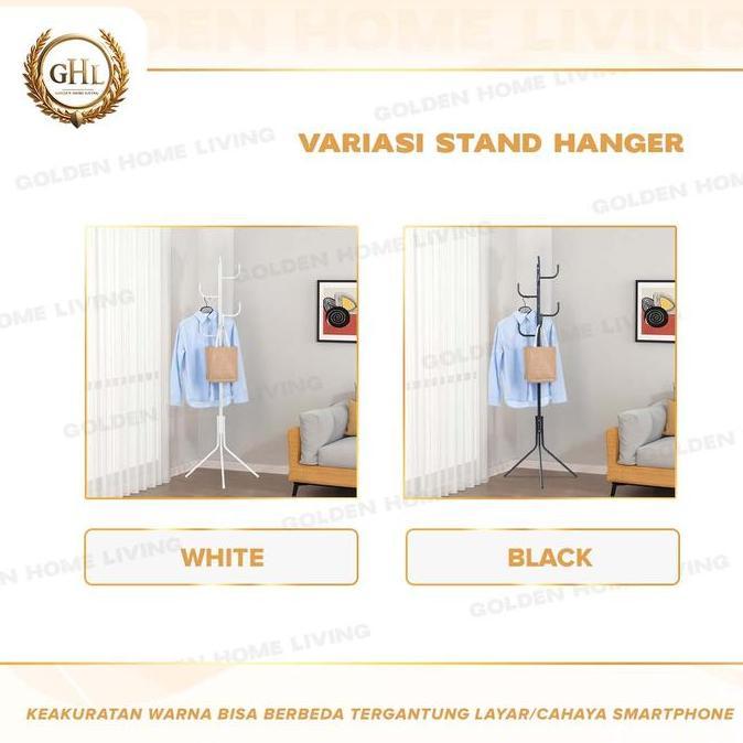 DTG HOME Stand Hanger Praktis Untuk Menggantung Baju Topi Dan Jaket