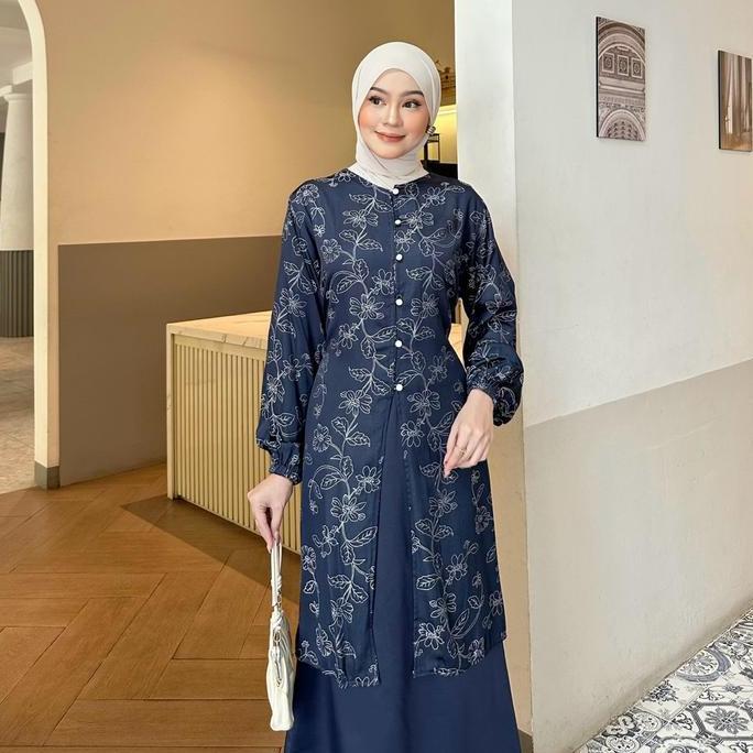 Dezhaf - Divya Tunik Malay / Tunik Malay / Tunik Lebaran KS