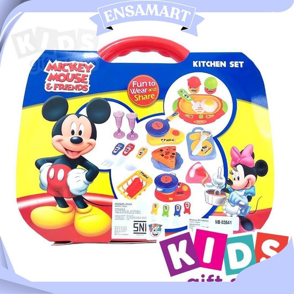 Mickey Mouse Tableware Kitchen Set KGS Termurah