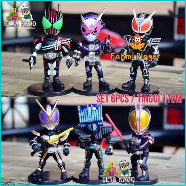 Converge Motion Action Figure Kamen Rider Faiz Decade Zi-O Delta Xaia Diend Chibi Large Size 11Cm