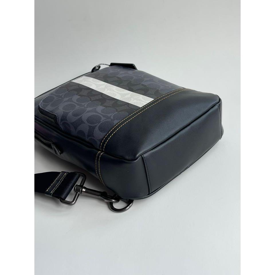C3229 89934 F67249 F39942 F49318 F49312 F49333 Back Pack In Signature Canvas With Varsity Stripe