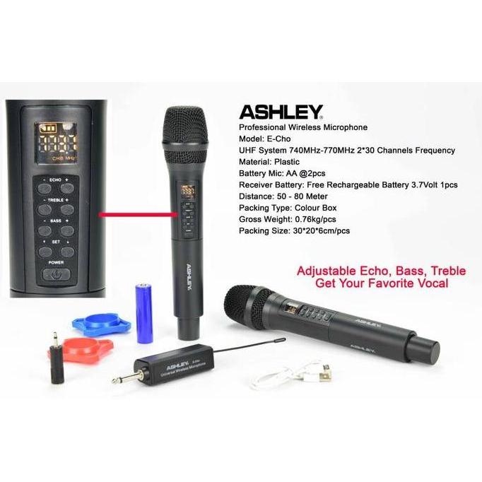 Mic Wirelees Ashley Echo E Cho / Echo Original Ashley