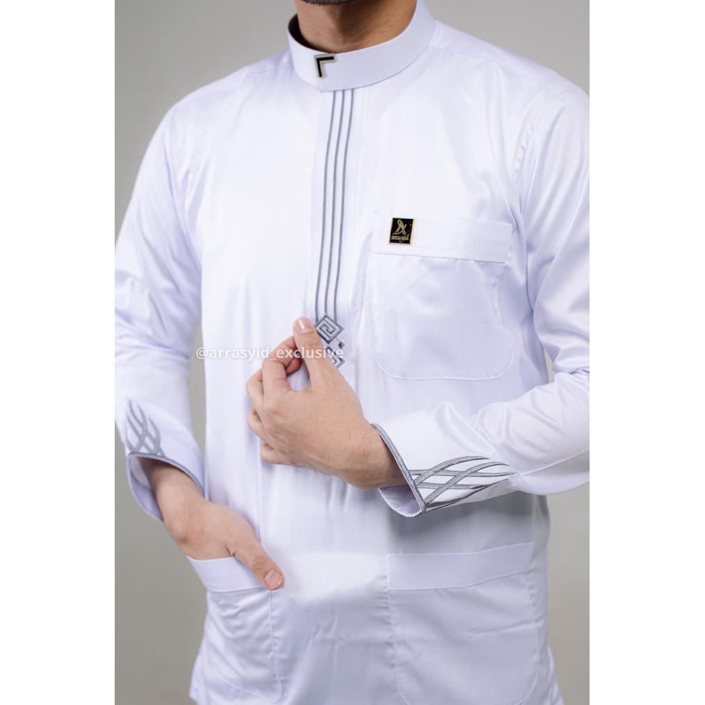 EXCLUSIVE Koko saudi korea bordir lengan  Ar rasyid  Exclusive