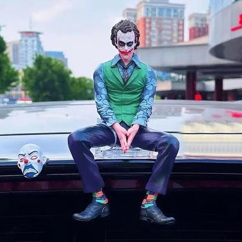 Action Figure Joker 11cm PVC Badut Heath Ledger Marvel Suicide Squad Joker Toy