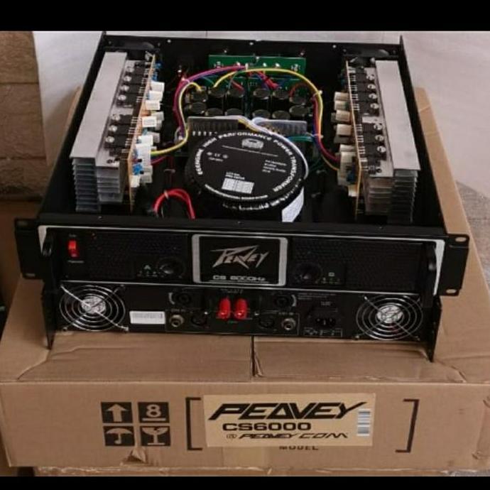 POWER AMPLIFIER PEAVEY CS 6000/CS6000 MURAH