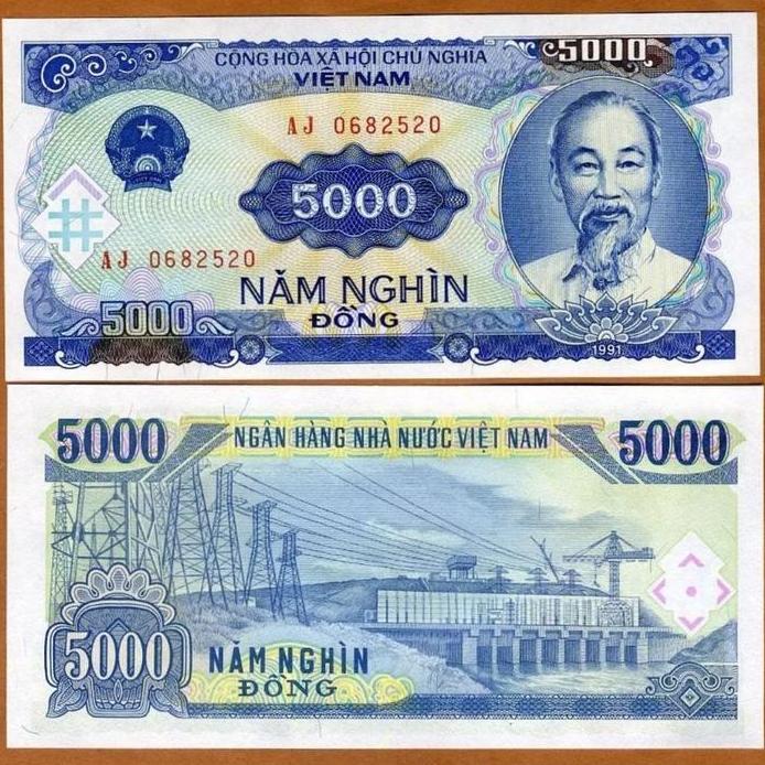 Vietnam 5000 Dong 1991
