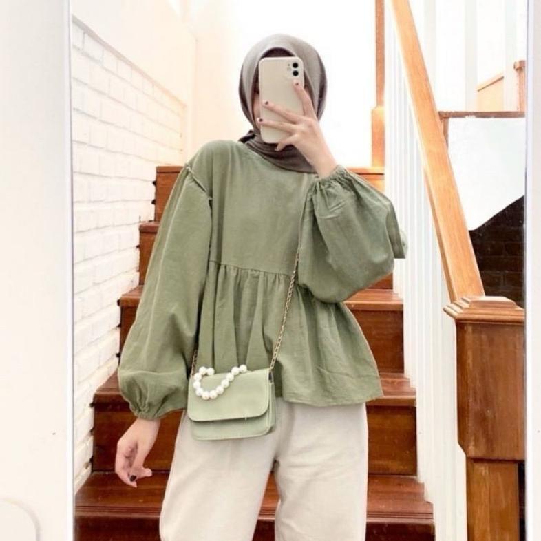 Alensa Blouse Atasan Wanita Casual