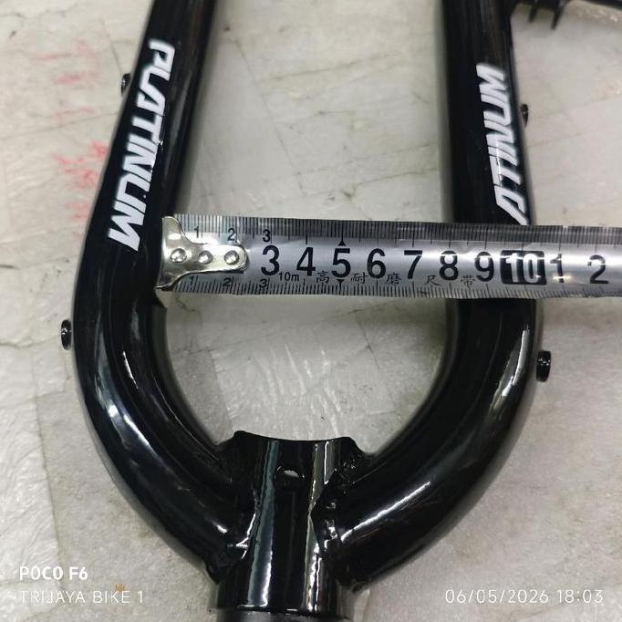Fork Rigid 26 27.5 29 700c Gravel Disc Brake Platinum Oversize OS 28.6 Black Steel Gravel