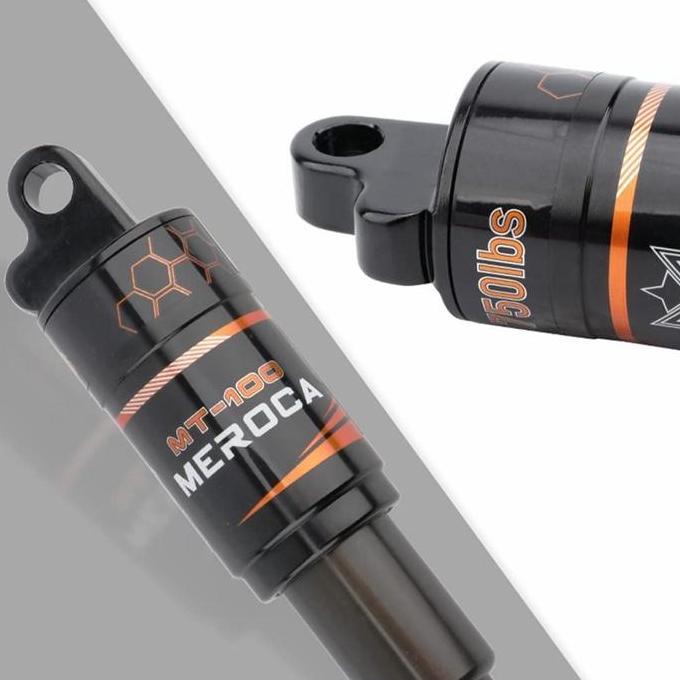 Meroca Rear shock 165mm Rear shock oil spring 165 sepeda MTB