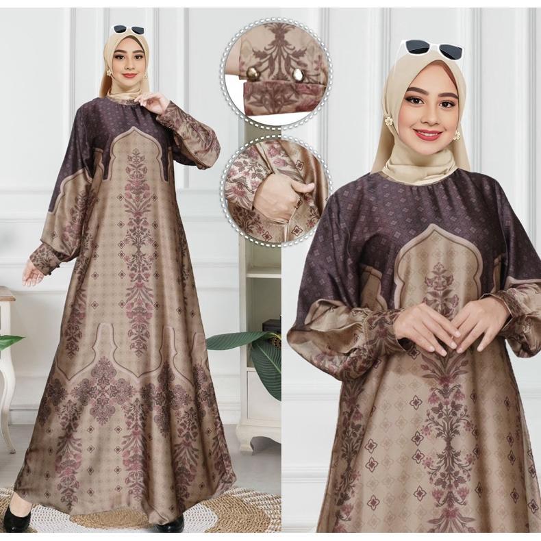 new deals savana dress |gamis lebaran armany silk |gamis sutra silk|gamis silk premium