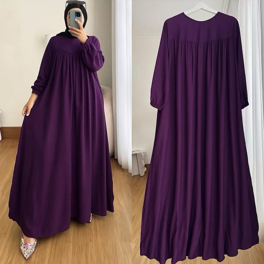 gamis rayon twill ld 120,130,140,150 gamis fuji gamis nagita oversize gamis lebaran terbaru gamis ju