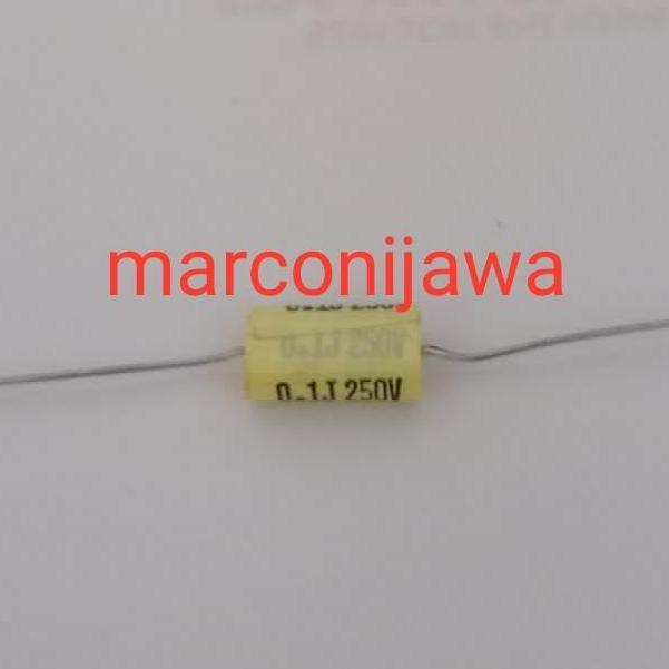 CAPASITOR 0,1J 250VDC 13X8X5MM BL27