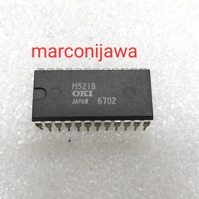 M5218 IC DIP24 PIN OKI JAPAN ASLI BL27