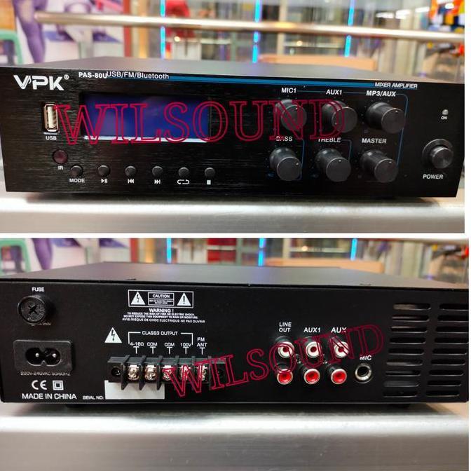 AMPLIFIER VPK PAS 80U ORIGINAL