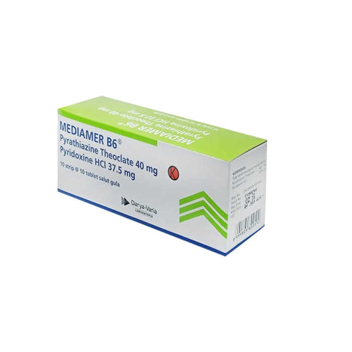 MEDIAMER B6 1 STRIP @ 10 TABLET SALUT GULA