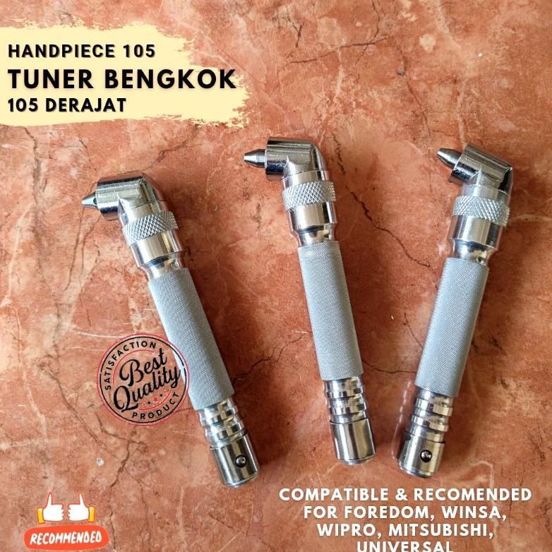 Tuner bengkok 105 handpiece pnp winsa foredom bkn spr TUNER BENGKOK 105 HANDPIECE
