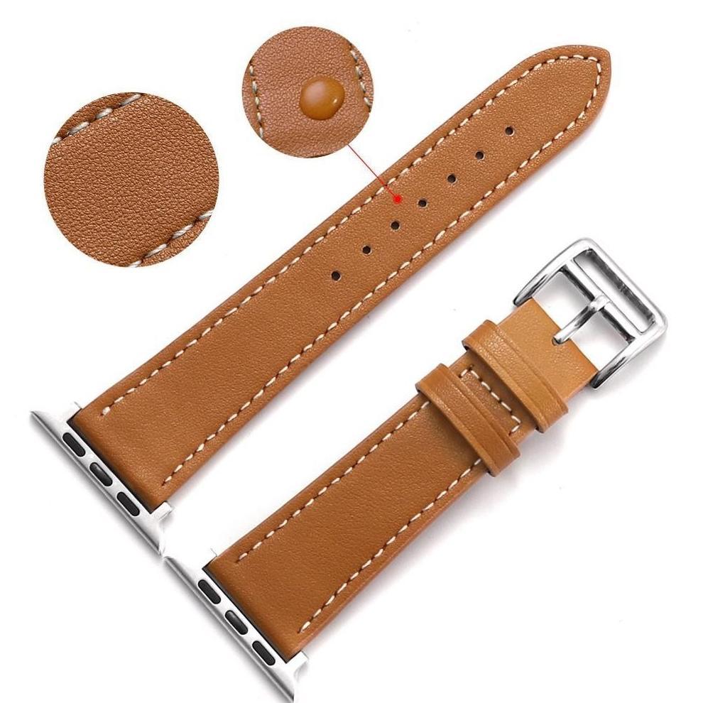 CUCI GUDANG Leather Strap Band for Apple Watch Ultra 3 2/Ultra 49 Series 11 10 9 8 7 SE 3 45mm 41 46