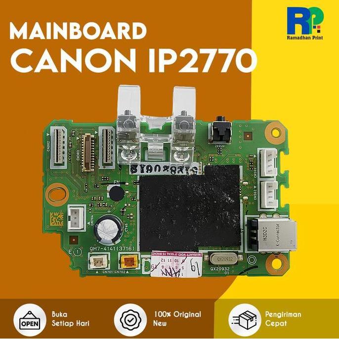 Terbaru Mainboard Canon IP2770 New Original Promo Murah /Board IP 2770 Printer ramadhanp Juara